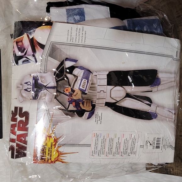 Rubie's White and Blue Kids Costume - Picture 11 of 13